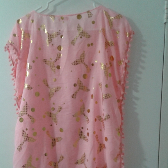 Pink Malu beach cover-up - Picture 2 of 3